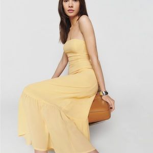 Reformation Arta Dress in Sunshine